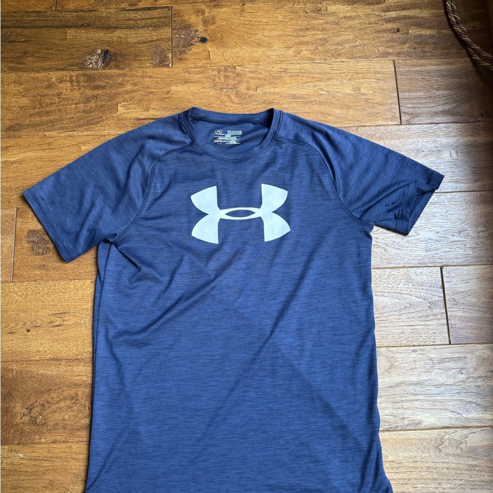 Under Armour Men's Navy Short Sleeve Tee